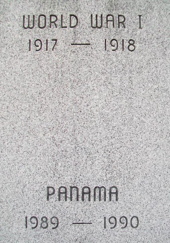 War Memorial Marker. Click for full size. War Memorial Marker image. Click for full size.