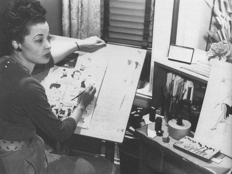Jackie Ormes. Click for full size. Jackie Ormes image. Click for full size.