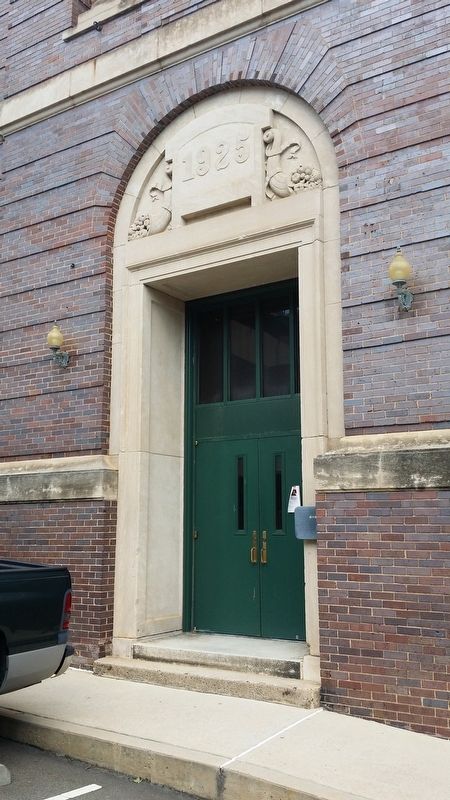 Doorway & Cornucopias. Click for full size. Doorway & Cornucopias image. Click for full size.
