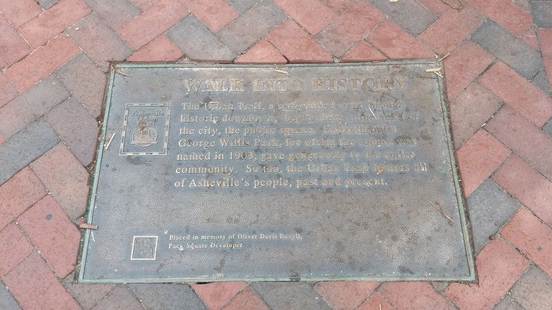 Walk Into History Marker. Click for full size. Walk Into History Marker image. Click for full size.