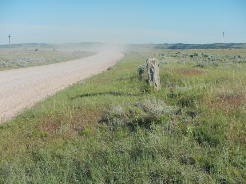 Oregon Trail Marker. Click for full size. Oregon Trail Marker image. Click for full size.
