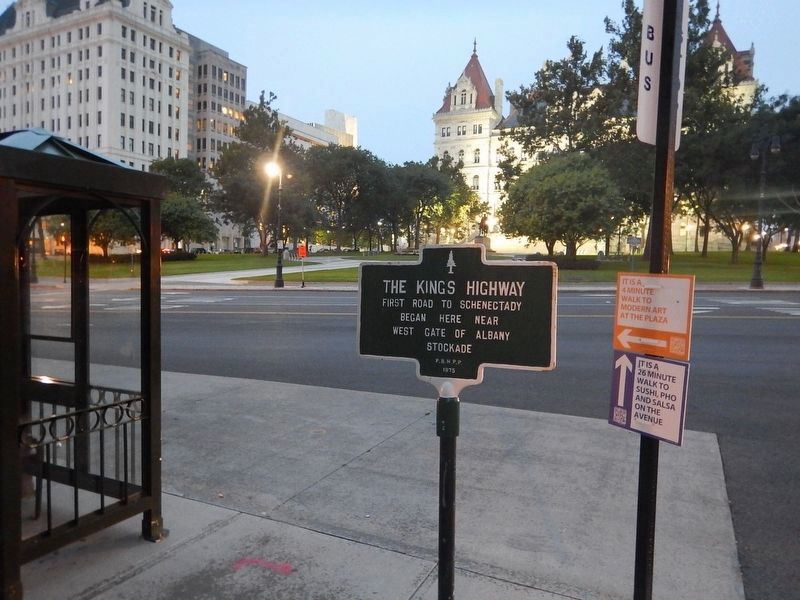 The King's Highway Marker image. Click for full size.
