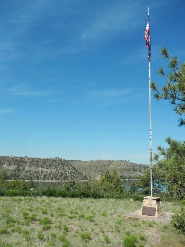 Flagpole. Click for full size. Flagpole image. Click for full size.