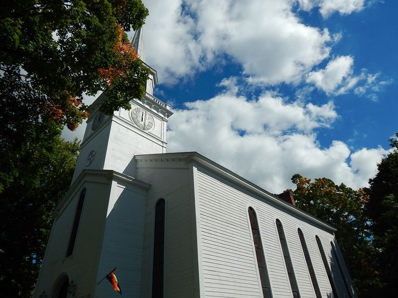 Oldest Church Marker image. Click for full size.