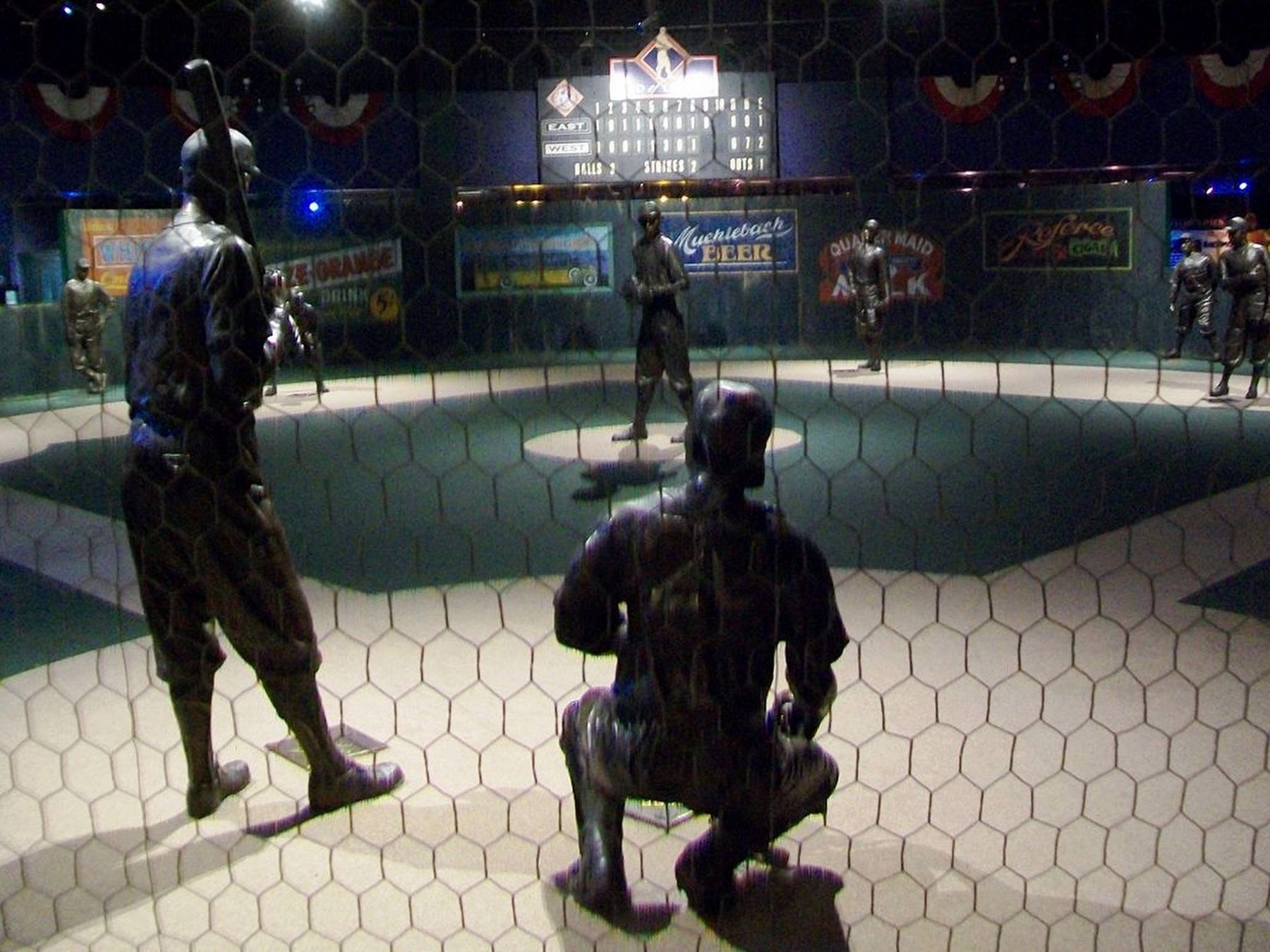 Field of Legends at the Negro Leagues Baseball Museum image. Click for full size.