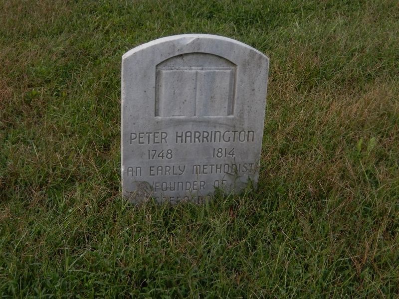 Peter Harrington's Grave Site image. Click for full size.