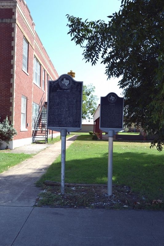 Bethel Strawn, C.S.A. and Strawn Markers image. Click for full size.