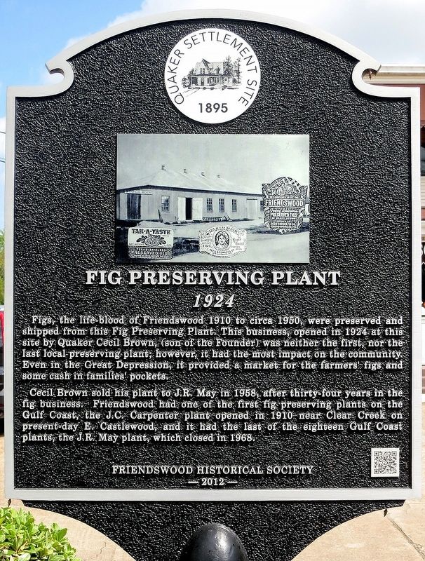 Fig Preserving Plant Marker image. Click for full size.