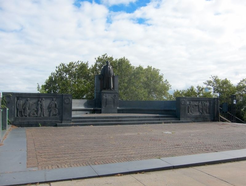 Carl Schurz Monument and Marker. Click for full size. Carl Schurz Monument and Marker image. Click for full size.