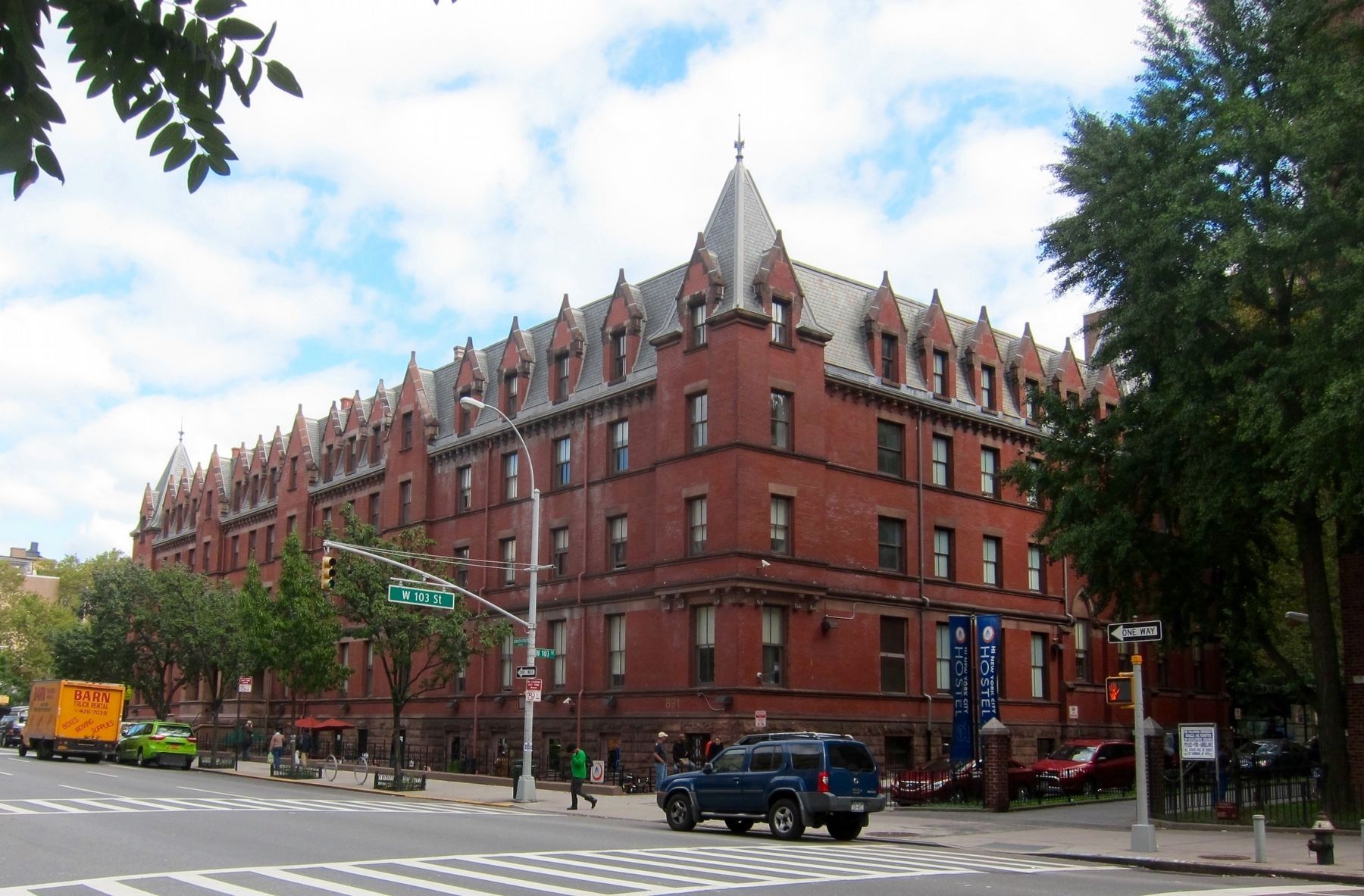 Association Residence for Respectable Aged Indigent Females - Looking Northeast. Click for full size. Association Residence for Respectable Aged Indigent Females - Looking Northeast image. Click for full size.