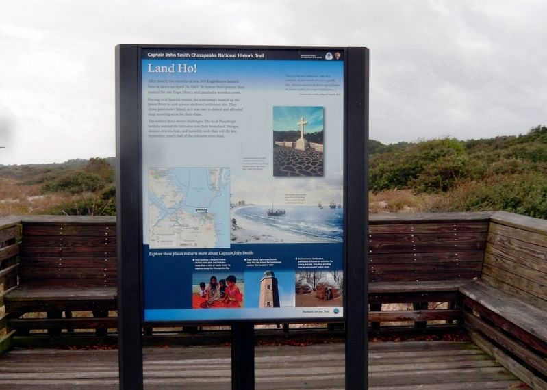 Land Ho Marker-Panel 1. Click for full size. Land Ho Marker-Panel 1 image. Click for full size.