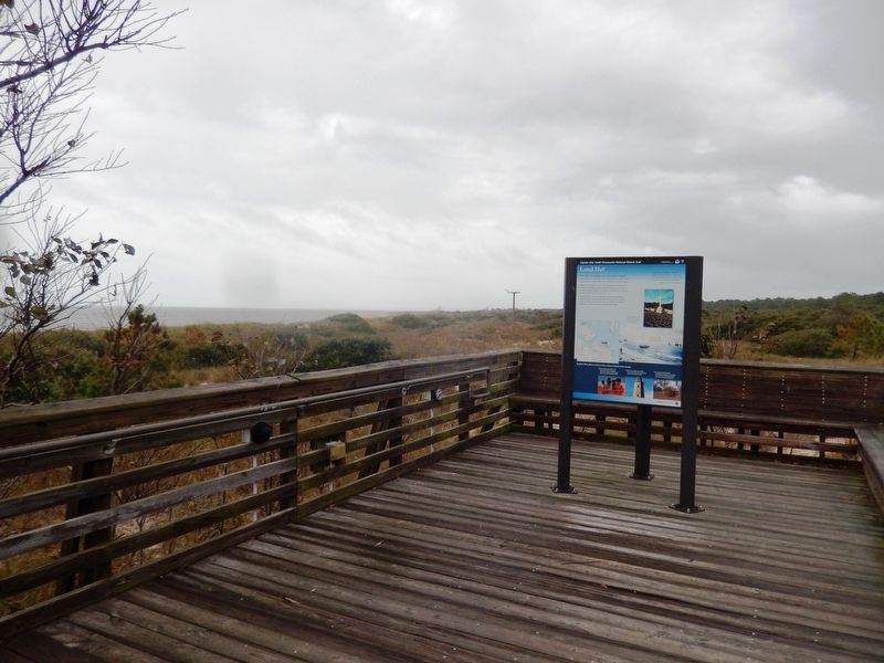 Land Ho Marker-distant shot. Click for full size. Land Ho Marker-distant shot image. Click for full size.