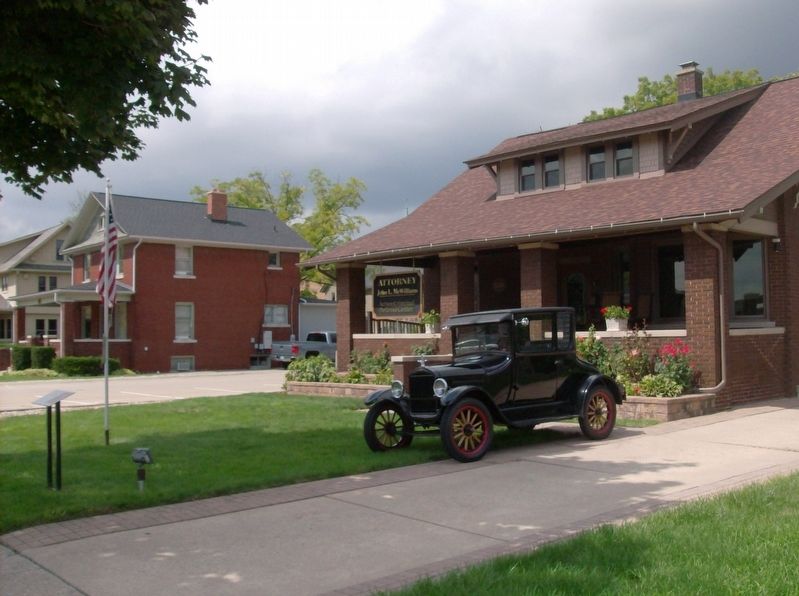 Henry Ford's Brother, William Ford, had this house built... Marker. Click for full size. Henry Ford's Brother, William Ford, had this house built... Marker image. Click for full size.