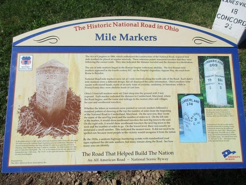 Peters Creek Mile Marker Marker image. Click for full size.
