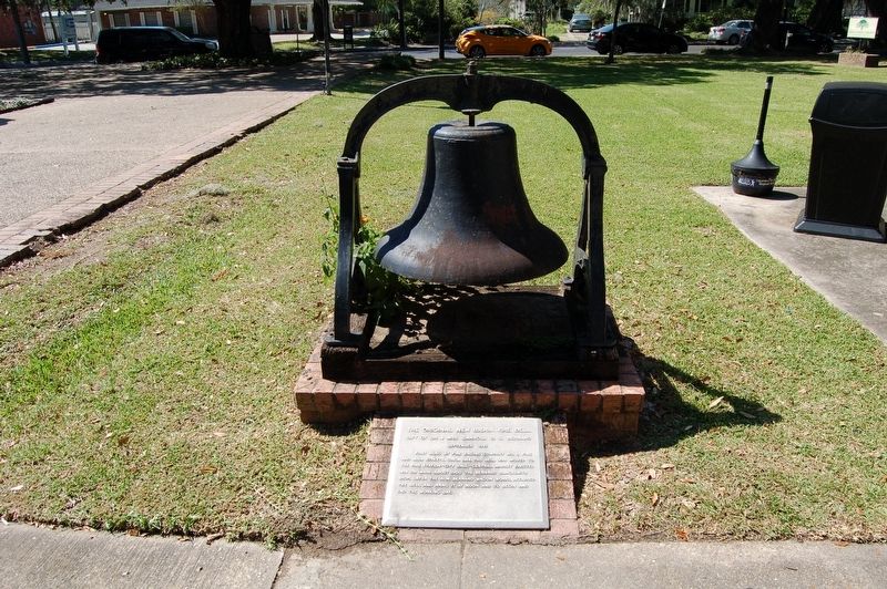 The Original New Iberia Fire Bell Marker. Click for full size. The Original New Iberia Fire Bell Marker image. Click for full size.