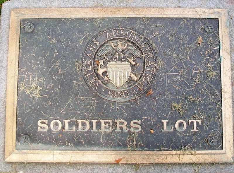 Forest Home Soldiers' Lot Marker image. Click for full size.