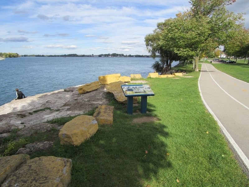 Grand Island Ferry Marker image. Click for full size.