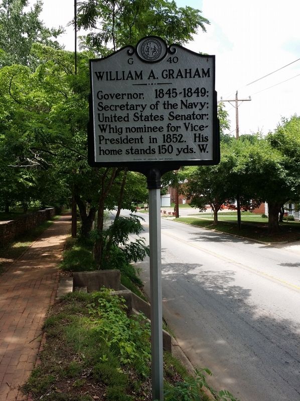 William A. Graham Marker image. Click for full size.