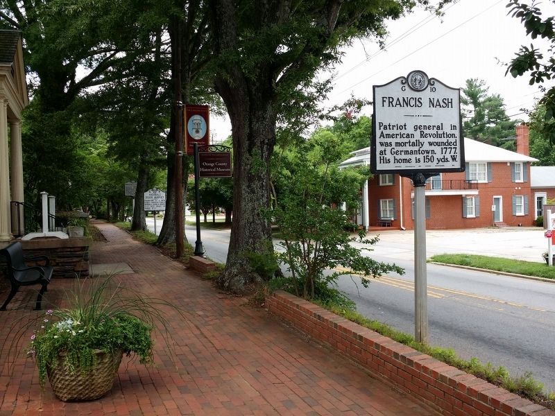 Francis Nash Marker. Click for full size. Francis Nash Marker image. Click for full size.