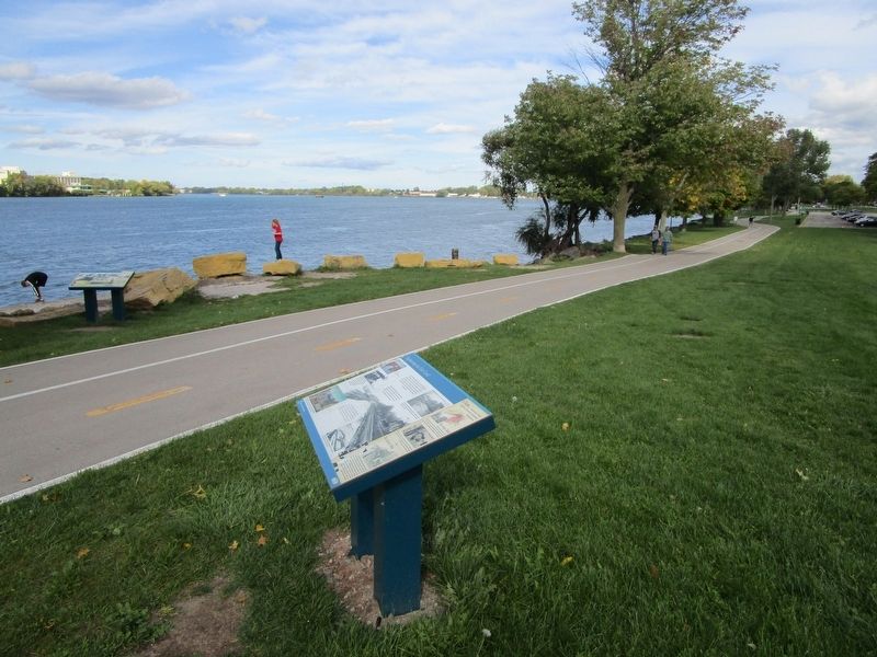 Engineering the Erie Canal Marker image. Click for full size.
