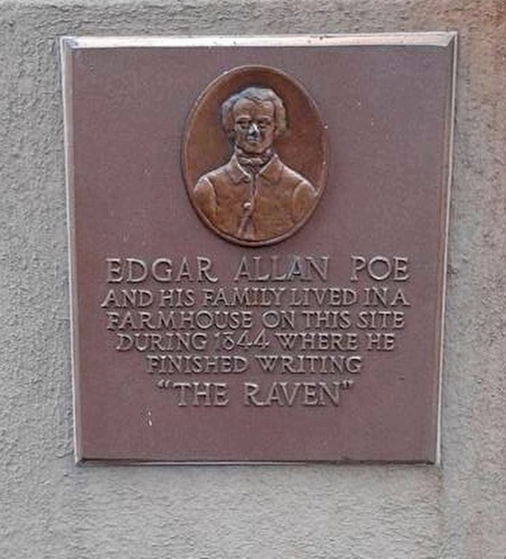 A competing <i>Where Poe Wrote the Raven</i> Marker image. Click for full size.