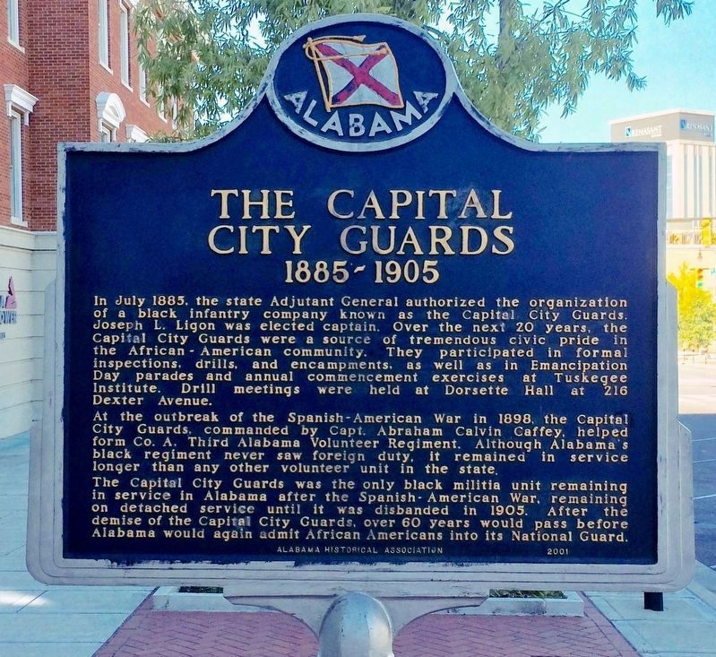 The Capital City Guards Marker. Click for full size. The Capital City Guards Marker image. Click for full size.