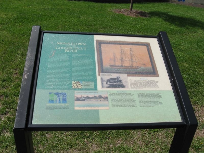 Middletown and the Connecticut River Marker image. Click for full size.