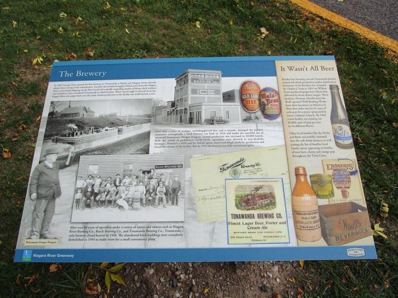 The Brewery Marker image. Click for full size.