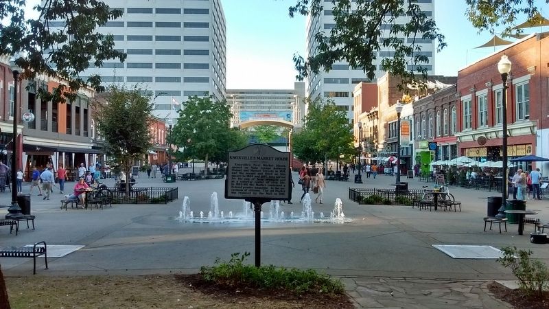 Knoxville's Market House Marker image. Click for full size.