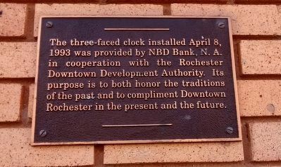 Three-faced Clock Marker image. Click for full size.