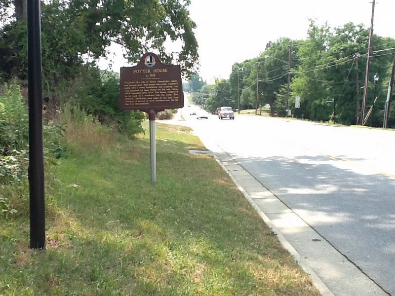 Potter House Marker image. Click for full size.
