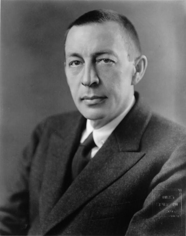 Sergei Vassilevich Rachmaninoff. Click for full size. Sergei Vassilevich Rachmaninoff image. Click for full size.