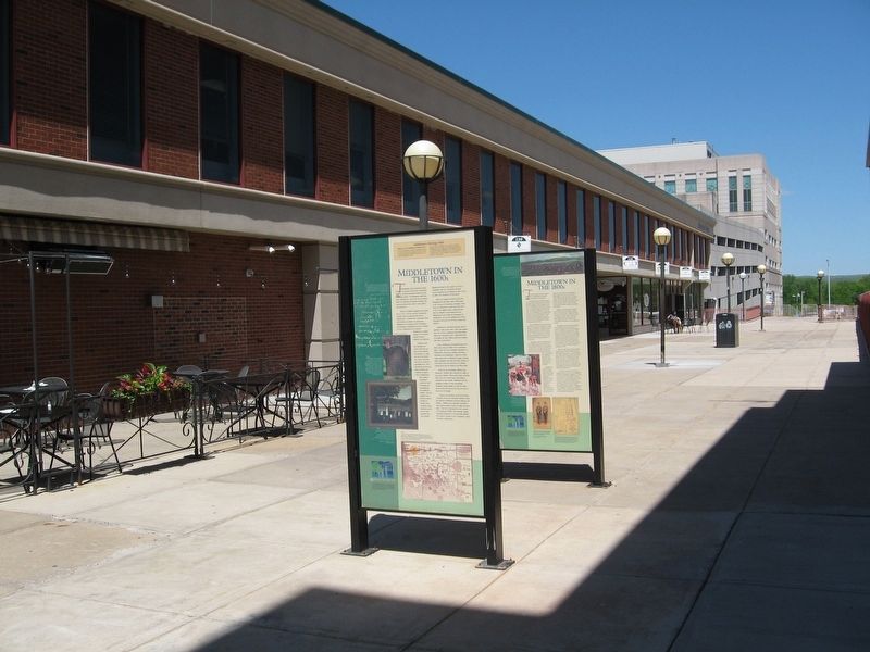 Middletown in the 1600s Marker. Click for full size. Middletown in the 1600s Marker image. Click for full size.