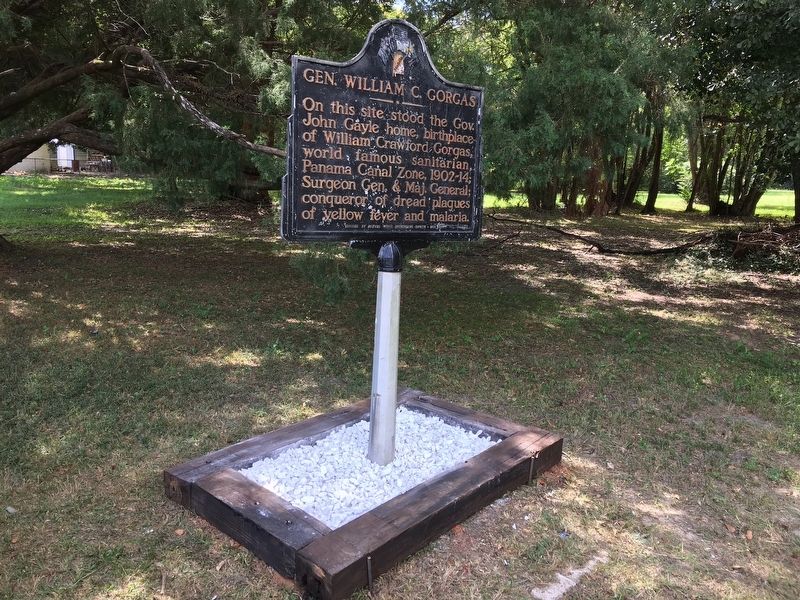 Gen. William C. Gorgas Marker image. Click for full size.
