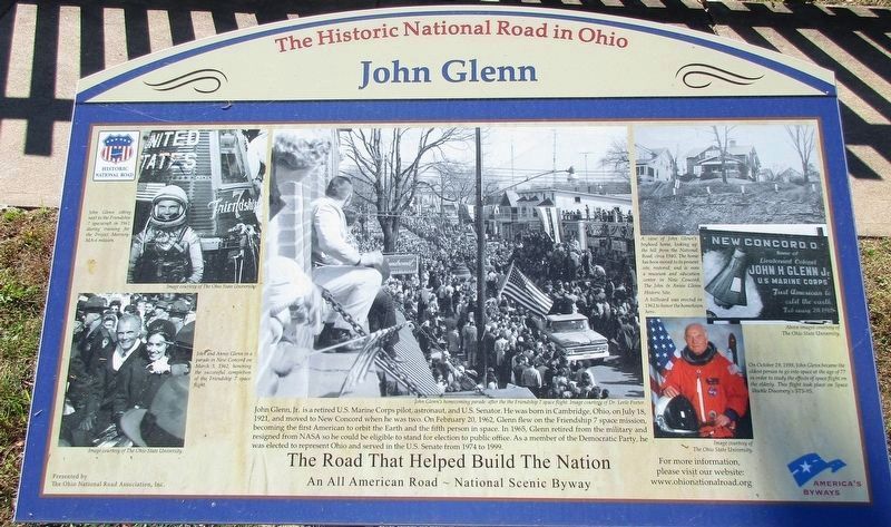 John Glenn Marker image. Click for full size.