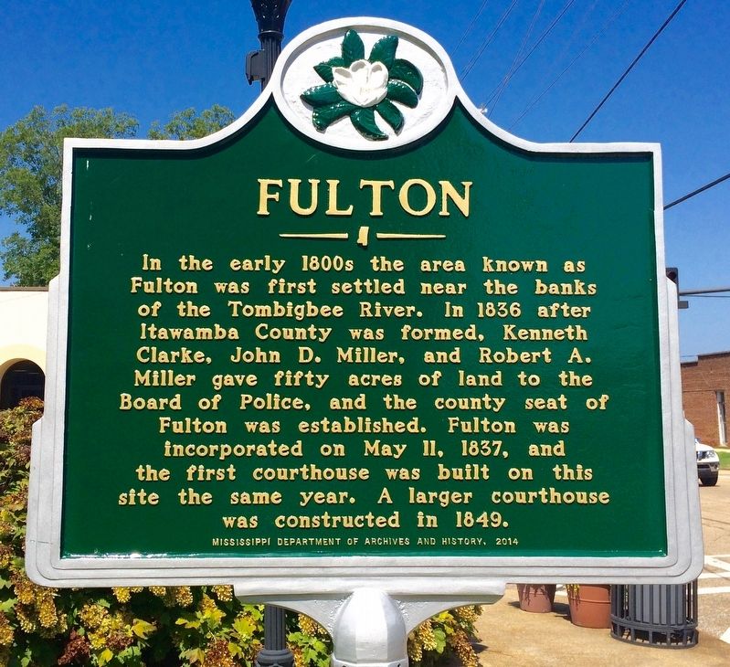 Fulton Marker image. Click for full size.
