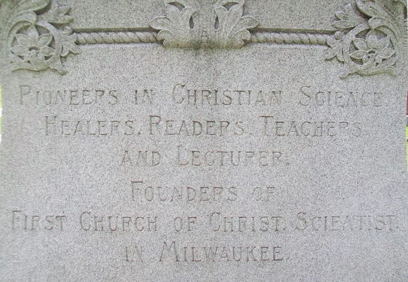 Dr. Silas J. Sawyer and Jennie E. Sawyer Marker image. Click for full size.