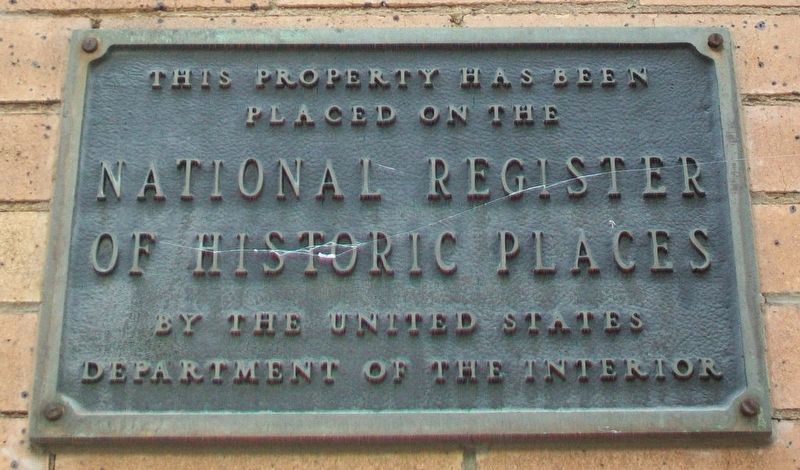 Bond Shoe Company Building NRHP Marker image. Click for full size.