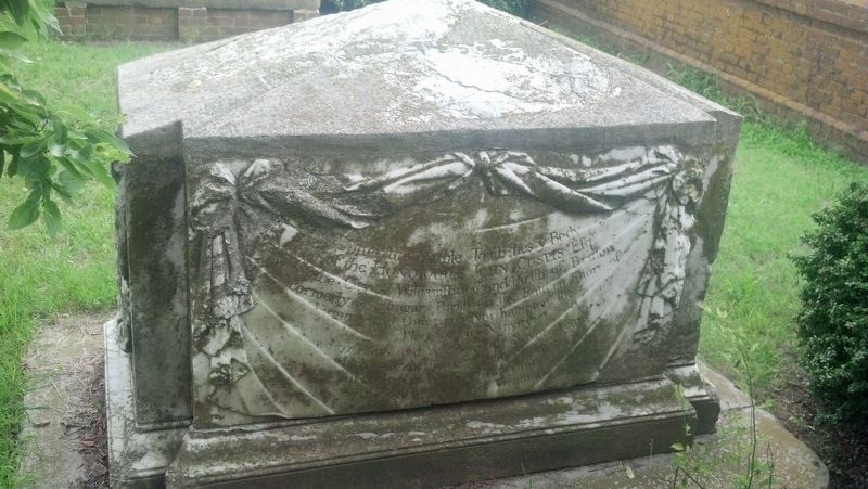 John Custis IV tombstone image. Click for full size.