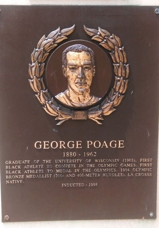 George Poage Marker image. Click for full size.