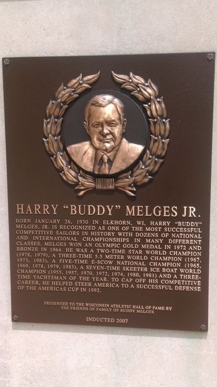 Harry "Buddy" Melges Jr. Marker image. Click for full size.