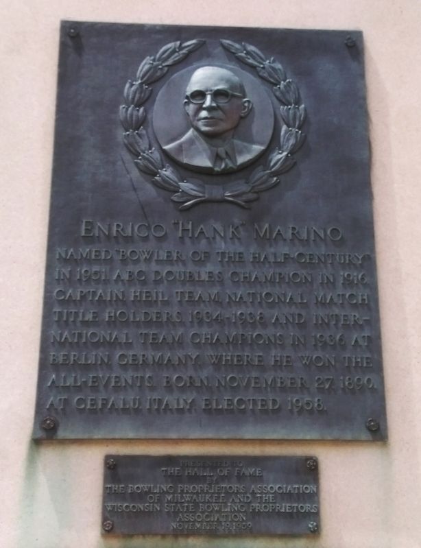 Enrico "Hank" Marino Marker image. Click for full size.
