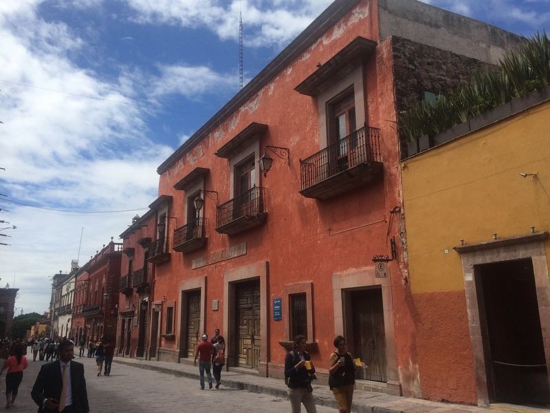 House of Ignacio Aldama and Marker. Click for full size. House of Ignacio Aldama and Marker image. Click for full size.