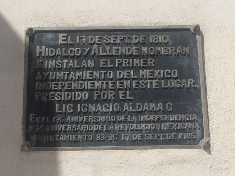 First Independent Municipality of Mexico Marker image. Click for full size.