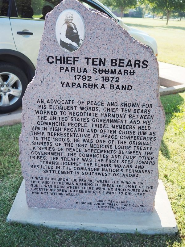 Chief Ten Bears Marker image. Click for full size.