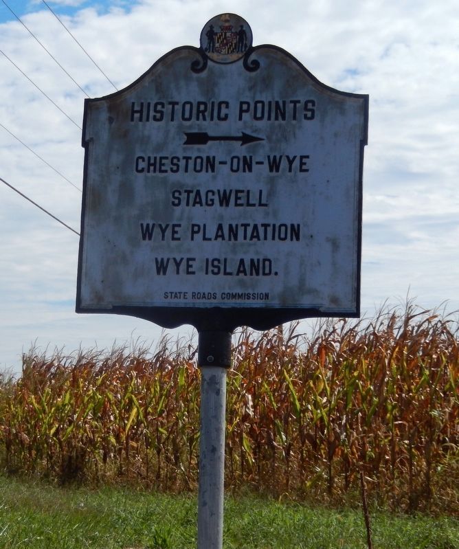 This marker is near the Site of Stagwell Marker image. Click for full size.