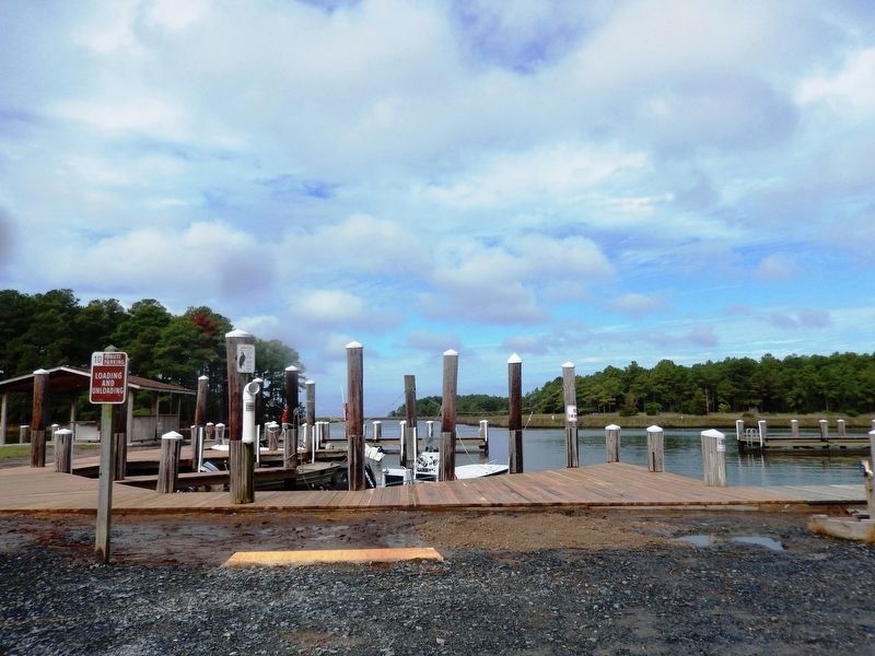 Janes Island State Park boat dock image. Click for full size.