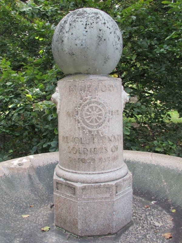 Revolutionary War Soldiers of Orford Parish Memorial. Click for full size. Revolutionary War Soldiers of Orford Parish Memorial image. Click for full size.