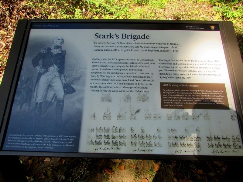 Stark’s Brigade Marker image. Click for full size.