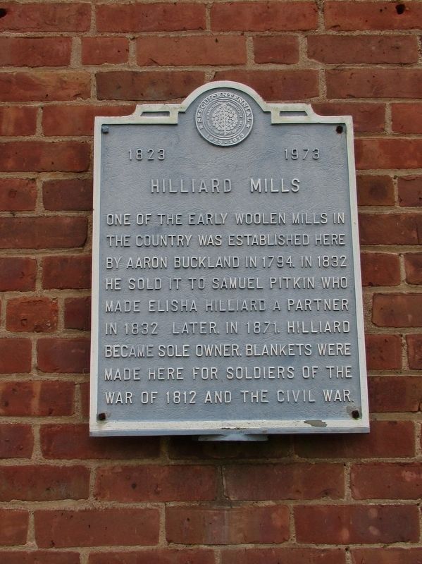 Hilliard Mills Marker image. Click for full size.